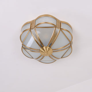 Xaris Lampadaire Floral Laiton
