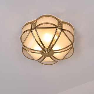 Xaris Lampadaire Floral Laiton