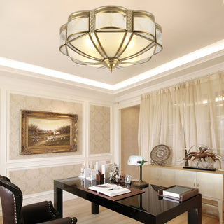Xaris Lampadaire Floral Laiton
