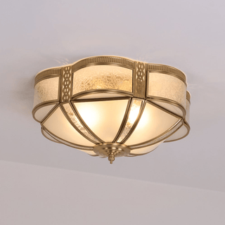 Xaris Lampadaire Floral Laiton