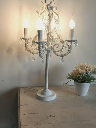 Ahin Lampe de Table en Luxe
