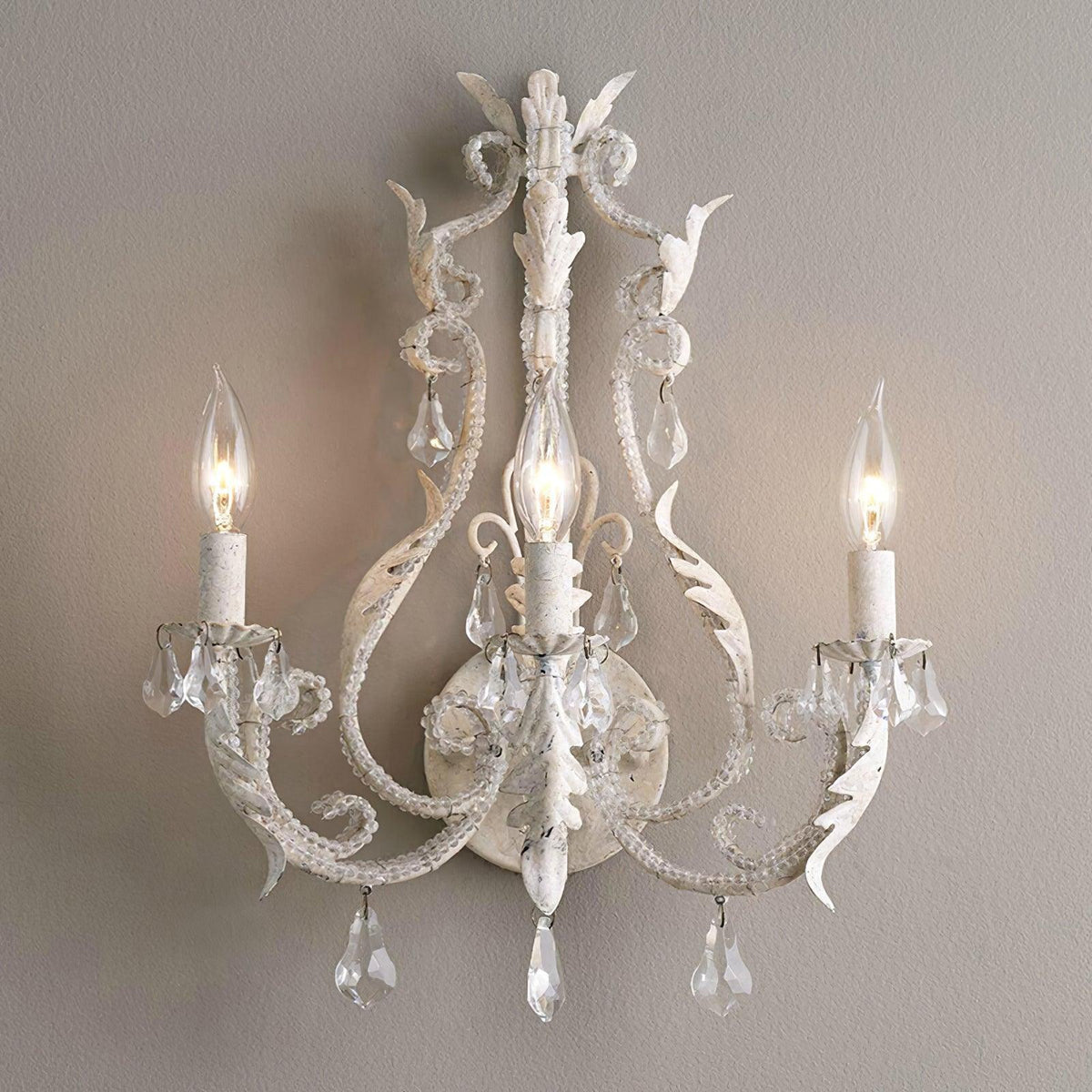 Solira Applique Murale de Luxe Porte-Cierge Traditionnel
