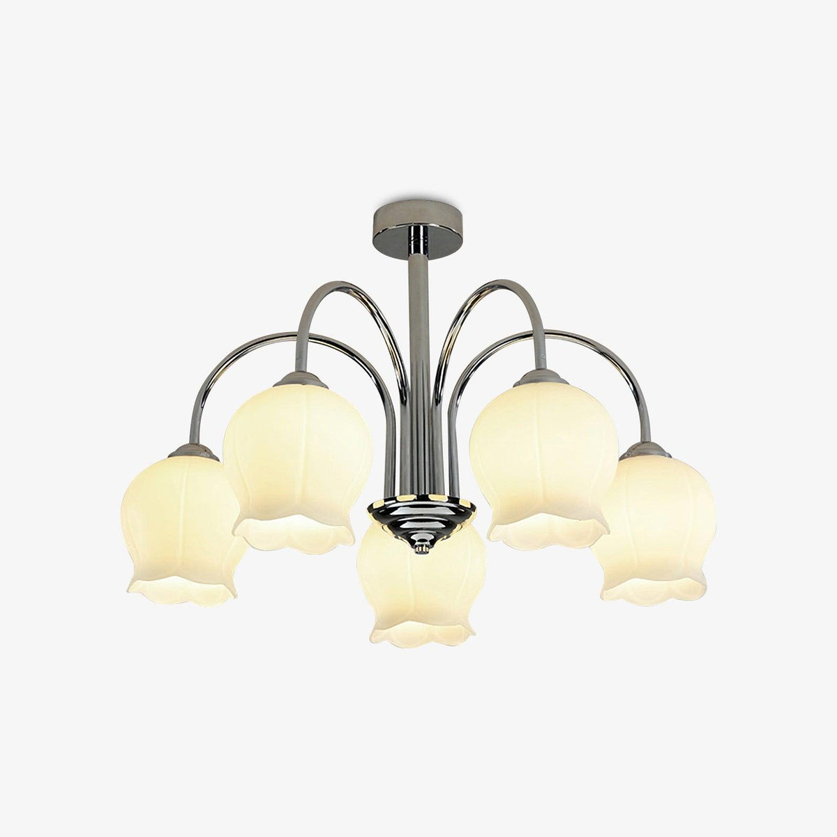 Levella Lustre en Verre Floral