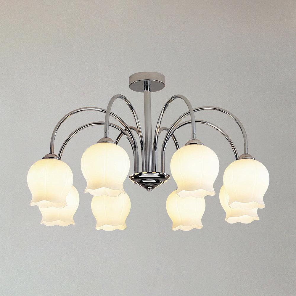 Levella Lustre en Verre Floral