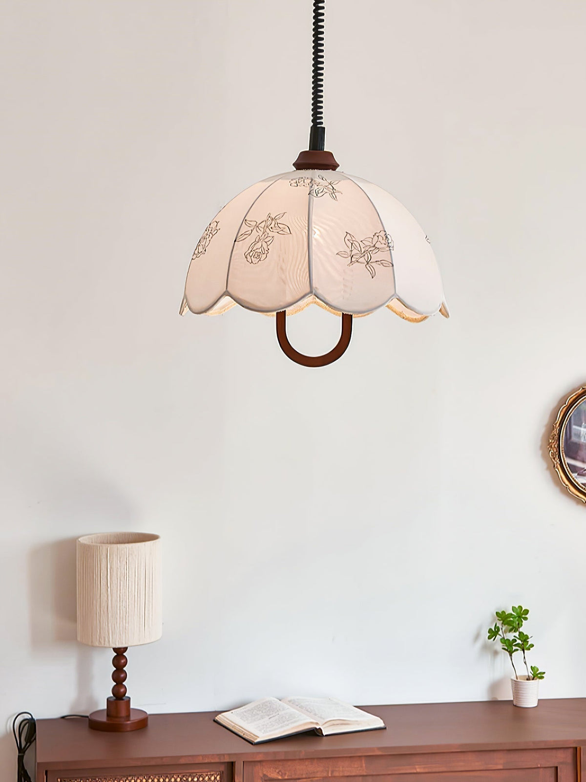 Kade Suspension Bois Vintage