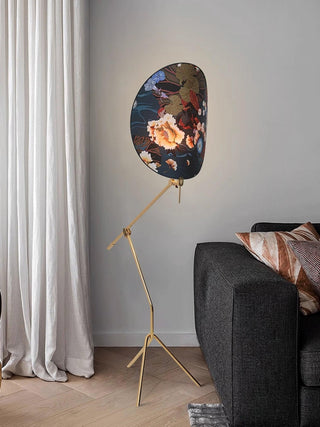Unexin Lampadaire en Laiton