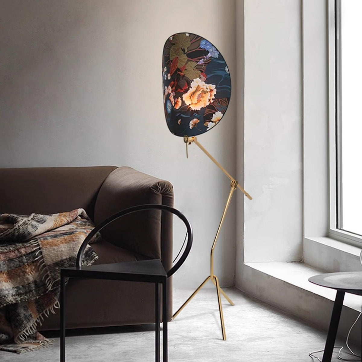 Unexin Lampadaire en Laiton