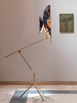 Unexin Lampadaire en Laiton