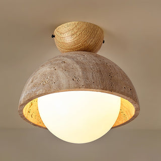 Solana Plafonnier Travertin