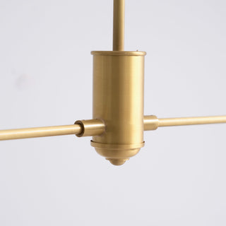 Vavenia Lustre Laiton Verre Moderne Minimaliste