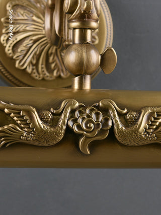 Florence Brass Wall Light-Neutral Decor