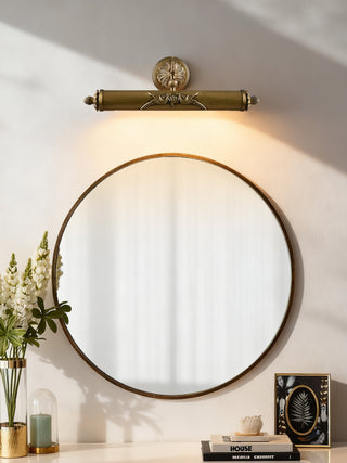 Florence Brass Wall Light-Neutral Decor