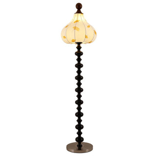 Gagell Bois Tissu Élégant Lampadaire