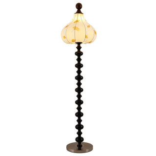 Gagell Bois Tissu Élégant Lampadaire