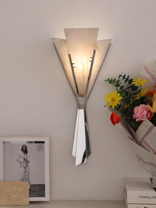 Aura Albâtre Fan Applique Murale