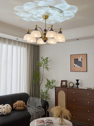 Vosolir Lustre en Bois Élégance Traditionnelle