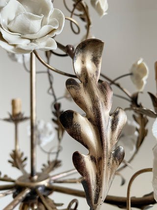 Araeyra Lustre Métal Céramique Rose Luxe Postmoderne