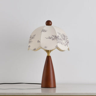 Ruby Vintage Table Lamp-Neutral Decor