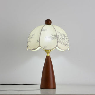 Ruby Vintage Table Lamp-Neutral Decor