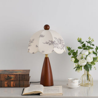 Ruby Vintage Table Lamp-Neutral Decor