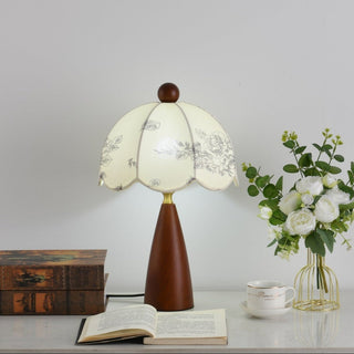 Ruby Vintage Table Lamp-Neutral Decor