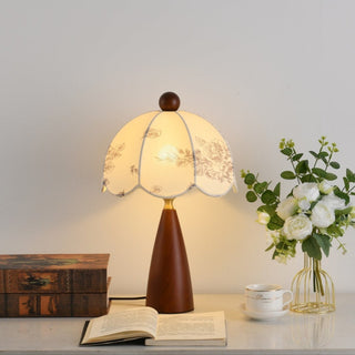 Ruby Vintage Table Lamp-Neutral Decor