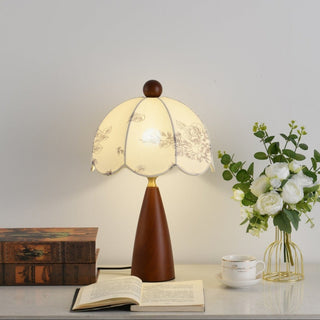 Ruby Vintage Table Lamp-Neutral Decor