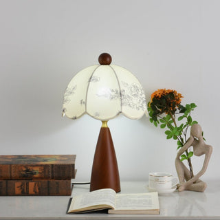 Ruby Vintage Table Lamp-Neutral Decor