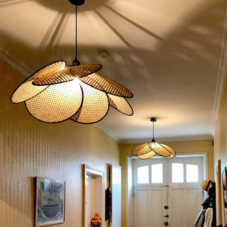 Ulrinel Lustre En Bambou Tissé à La Main Nordic