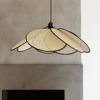 Ulrinel Lustre En Bambou Tissé à La Main Nordic