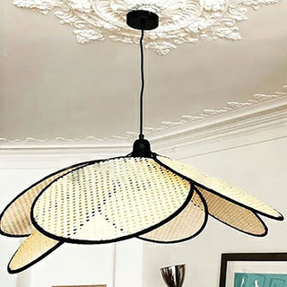Ulrinel Lustre En Bambou Tissé à La Main Nordic