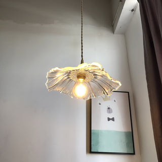 Aurvarira Suspension Art Laiton Verre Moderne Minimaliste