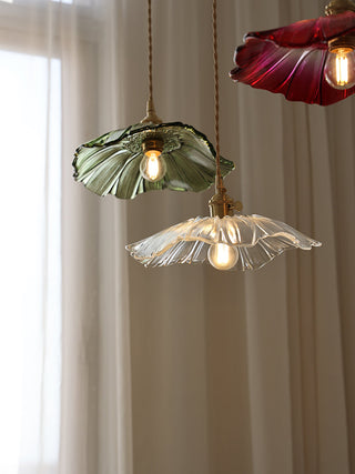 Aurvarira Suspension Art Laiton Verre Moderne Minimaliste