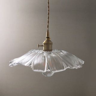 Aurvarira Suspension Art Laiton Verre Moderne Minimaliste