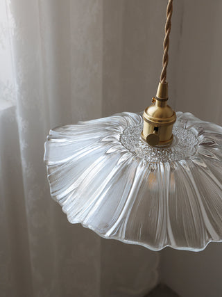 Aurvarira Suspension Art Laiton Verre Moderne Minimaliste