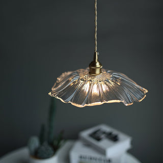 Aurvarira Suspension Art Laiton Verre Moderne Minimaliste