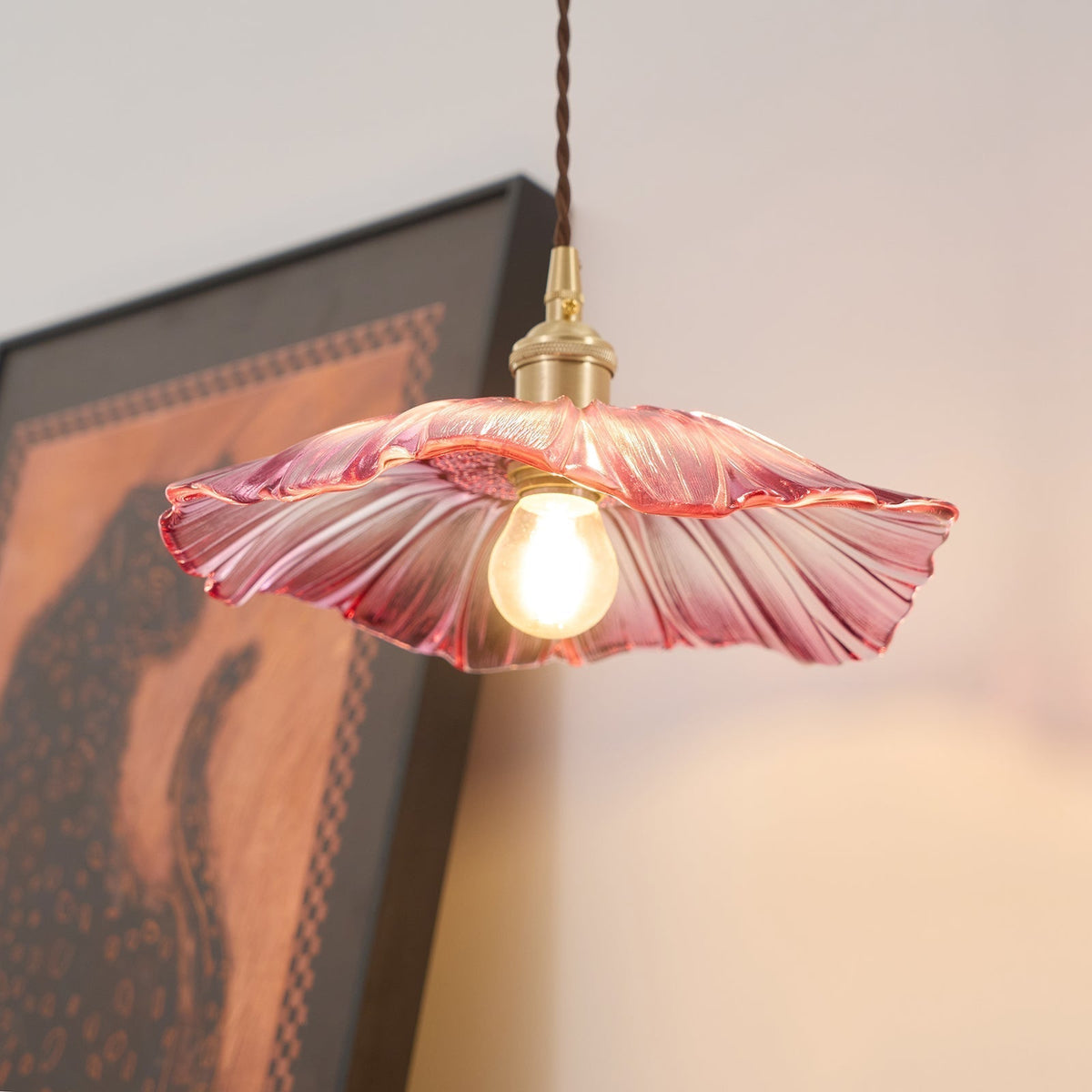 Zesorel Suspension Laiton Verre Créativité Individuelle