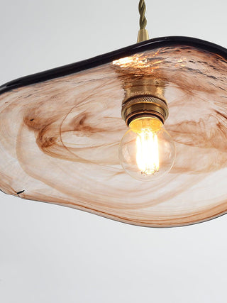 Nyros Lustre Suspendu De Luxe En Verre