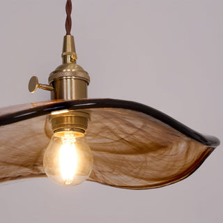 Nyros Lustre Suspendu De Luxe En Verre