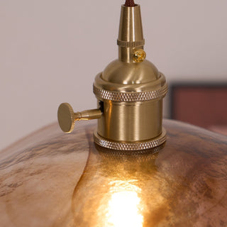 Nyros Lustre Suspendu De Luxe En Verre