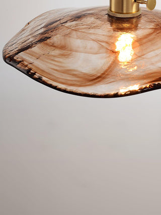 Nyros Lustre Suspendu De Luxe En Verre