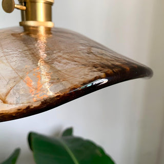 Nyros Lustre Suspendu De Luxe En Verre
