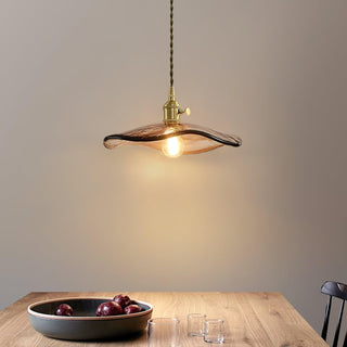 Nyros Lustre Suspendu De Luxe En Verre
