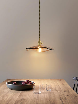 Nyros Lustre Suspendu De Luxe En Verre