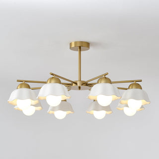 Zasila Nordic Art Flower Shade Ceramics Lustre