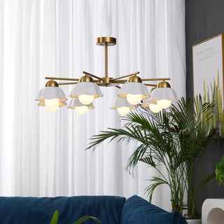 Zasila Nordic Art Flower Shade Ceramics Lustre
