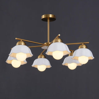 Zasila Nordic Art Flower Shade Ceramics Lustre