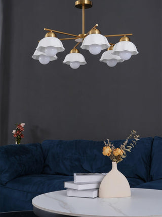 Zasila Nordic Art Flower Shade Ceramics Lustre