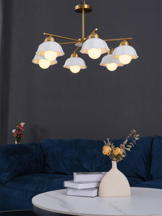 Zasila Nordic Art Flower Shade Ceramics Lustre