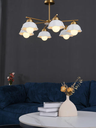 Zasila Nordic Art Flower Shade Ceramics Lustre